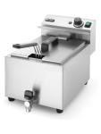 Friteuse Mastercook - Avec robinet de vidange - 8 litres - Hendi - 209202 H209202 €207.00 Friteuses 230 volts