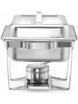 Chafing dish - 1/2 GN - Economic - 4.5 liter - RVS - Hendi - 475201 H475201 €37.01 Chafing dish