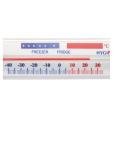 Thermomètre frigorifique - Analogique - 4 x 13 CM - Hygiplas - J210 J210 €3.89 Thermomètre