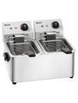 Friteuse - 2 x 4 litres - 230V - Bartscher - A162412E A162412E €201.75 Friteuses 230 volts