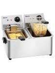 Friteuse - 2 x 4 litres - 230V - Bartscher - A162412E A162412E €201.75 Friteuses 230 volts