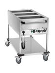 Bain-Marie - 3 x GN 1/1 - H 91 x 65,5 x 130 cm - Bartscher - 200262 200262 €1,404.95 Chariots de transport