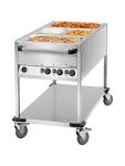 Bain-Marie - 3 x GN 1/1 - H 91 x 65,5 x 130 cm - Bartscher - 200262 200262 €1,404.95 Chariots de transport