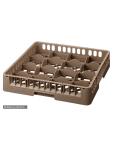 Panier lave-vaisselle pour verrerie - 16 compartiments - 50 x 50 x 22,5 cm - Bartscher - 5320 5320 €52.97 Paniers à vaisselle pour les verres à bec