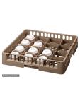 Panier lave-vaisselle pour verrerie - 16 compartiments - 50 x 50 x 22,5 cm - Bartscher - 5320 5320 €52.97 Paniers à vaisselle pour les verres à bec