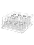 Panier lave-vaisselle - Verres - 40 x 40 x 18,5 CM - Bartscher - 109327 109327 €66.75 Paniers à vaisselle pour les verres à bec