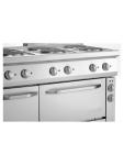 Cuisinière - 6 Foyers - Avec four - Fonte - Bartscher - 286247 286247 €3,639.00 Ligne Bartscher 700