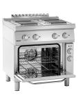 Cuisinière - 4 Foyers - Avec Four - Fonte - Bartscher - 286326 286326 €3,889.00 Ligne Bartscher 700