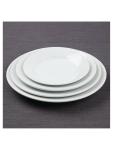 Assiette - 12 pièces - Ø 25,4 x H 2,9 CM - Porcelaine - Olympia - CC209 CC209 €43.30 Assiettes