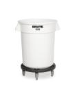 Poubelle à empattement - Gris - Ø 46,4 x H 16,8 CM - Polyéthylène - Rubbermaid - L644 L644 €96.99 Overige