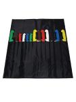 Messenfoudraal - 13 messen - Zwart - H 61 x 69 x 4 CM - Nylon - Vogue - U628 U628 €16.69 Keukenmessen