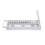 Chauffe-plats - 3 brûleurs - acier inoxydable - G-Line 78047 €29.95 Chauffe-plats