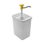 Distributeur de sauces - Avec pompe - 3 L - Jaune - Hovicon E865043 €53.00 Bouteilles à presser