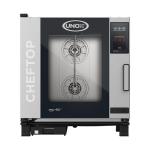 Cheftop Mindone - H 84.3 x 75 x 78.3 CM - 81.1 KG - 380 - 415 - Zonder - Stekker V - 11700 W - RVS - +30°C / +260°C - Unox - 596240 E596240 €4,588.50 Combisteamers