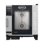 Cheftop Mindone - H 84.3 x 75 x 78.3 CM - 81.1 KG - 380 - 415 - Sans - Prise V - 11700 W - Inox - +30°C / +260°C - Unox - 596242 E596242 €4,818.00 Four mixte