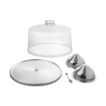 Présentoir à Gâteaux - H 37 CM - 1,31 KG - Ø33 CM - Inox - 041060 041060 €55.00 Présentoirs à gâteaux