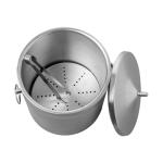 Ijsblokjesemmer - H 27 CM - 2.25 KG - Ø20 CM - RVS - 5 Liter - 062004 062004 €71.50 Wijnkoelers