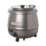 Marmite à soupe - H 36,6 CM - 4,65 KG - Ø38,5 CM - 220 - 240 V - 475 W - Métal - 10 Litre - Couvercle à charnière - Bistro - 537109 537109 €70.55 Marmites à soupe