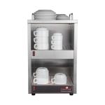 Chauffe-tasses - H 56 x 32 x 32 CM - 11,7 KG - 220 - 240 V - 140 W - inox - +0°C / +75°C - Caterchef - 537300 537300 €185.48 Chauffe-tasses