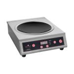 Cuisinière - H 12.7 x 34 x 44.5 CM - 6.5 KG - Ø29 CM - 220 - 240 V - 3100 W - Inox - +60°C / +240°C - Induction - Cater chef - 688065 €214.02 Plaque de cuisson à induction