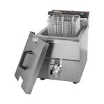 Friteuse - H 40,5 x 28,7 x 46,9 CM - 10 KG - 220 - 240 V - 3250 W - Inox - 8 Litres - Electrique - Caterchef - 688808 688808 €191.19 Friteuses 230 volts