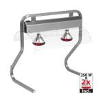 Pont chauffant - H 71,3 x 70 x 49,4 CM - 24 KG - 220 - 240 V - 500 W - Inox - 710220 710220 €433.00 Lampe chauffante