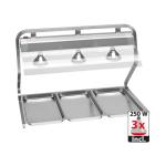 Pont chauffant - H 71,3 x 103 x 49,5 CM - 29 KG - 220 - 240 V - 750 W - Inox - 710330 710330 €525.00 Lampe chauffante