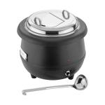 Marmite à soupe - H 38 CM - 5,1 KG - Ø38,5 CM - 220 - 240 V - 380 W - Polypropylène - 10 Litres - Avec Découpe Cuillère Et Anse - 861090 861090 €85.00 Marmites à soupe