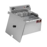 Friteuse - H 31 x 43,5 x 43 CM - 9,5 KG - 380 - 415 - Sans - Prise V - 6000 W - Inox - 10 Litre - Electrique - Caterchef - 680010 E680010 €308.10 Friteuses 400 volts