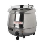 Marmite à soupe - H 36,6 CM - 4,42 KG - Ø38,5 CM - 220 - 240 V - 475 W - Inox - 10 Litre - Couvercle à charnière - Bistro - 537105 E537105 €91.01 Marmites à soupe