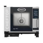 Cheftop Mindplus - H 67.5 x 75 x 78.3 CM - 69.5 KG - 380 - 415 - Sans - Prise V - 9300 W - Inox - +30°C / +260°C - Unox - 596234 e596234 €4,282.60 Four mixte