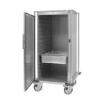 Chariot chauffant - GN 2/1 - H 157,2 x 77,2 x 87,5 CM - 220-240 V - 1700 W - Inox - +30°C / +90°C - Caterchef - 710120 E710120 €2,399.00 Chariots de transport