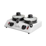 Chocolade Warmer - H 15.8 x 35 x 22.8 CM - 2.83 KG - 220 - 240 V - 80 W - RVS - 1.25 Liter - +30°C / +80°C - Caterchef - 921540 E921540 €53.55 Chocolade / sauzen verwarmers