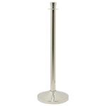 Poteau de barrière - Avec base - Argent - Inox - H 100 CM - Securit RS-CL-CH-SET €84.95 Cordon décoratif et bornes