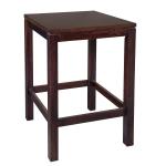 Table de poker - Pub 4 faces - Noyer - 80x80 CM GL-17782 €279.00 Tables de restauration