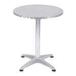 Table - Gris - Ø 60 x H 72 CM - Inox/Aluminium - Bolero - U425 U425 €83.99 Tables de restauration