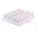 Theelicht Set - Amsterdam - Led - 12 Kleuren - Securit LP-AM-RGB €99.95 Tafelverlichting