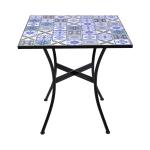 Table de terrasse Grèce - Céramique - Noire - H 72,5 x L 70 x P 70 cm - G-Line GL-155808 €99.95 Table de terrasse