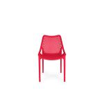 Terrasstoel Bea - Stapelbaar - Rood - Kunststof - G-Line HW-61239 €39.95 Terrasstoelen