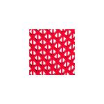 Terrasstoel Bea - Stapelbaar - Rood - Kunststof - G-Line HW-61239 €39.95 Terrasstoelen