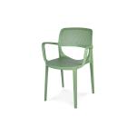 Fauteuil de jardin Milan - Accoudoirs - Vert - G-Line 84687 €39.95 Chaises de terrasse