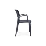 Fauteuil de jardin Milan - Accoudoirs - Anthracite - G-Line 84690 €39.95 Chaises de terrasse