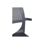 Fauteuil de jardin Milan - Accoudoirs - Anthracite - G-Line 84690 €39.95 Chaises de terrasse