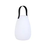 Lampe de table de patio - Huevo - Éclairage LED - 8 couleurs - Poignée de transport - Blanc - Plastique - H 20 cm - G-Line HW-60973 €12.50 Table de terrasse