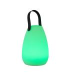 Lampe de table de patio - Huevo - Éclairage LED - 8 couleurs - Poignée de transport - Blanc - Plastique - H 20 cm - G-Line HW-60973 €12.50 Table de terrasse