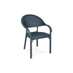 Terrasstoel Playa - Stapelbaar - Antraciet - G-Line 81620 €29.95 Terrasstoelen