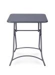 Table de patio Toscane - Anthracite - H 71,5 x L 60 x P 60 cm - G-Line HW-146856 €39.95 Table de terrasse