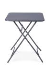 Table de patio Toscane - Anthracite - H 71,5 x L 60 x P 60 cm - G-Line HW-146856 €39.95 Table de terrasse