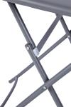 Table de patio Toscane - Anthracite - H 71,5 x L 60 x P 60 cm - G-Line HW-146856 €39.95 Table de terrasse