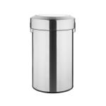 Poubelle - 70 L - Argent - Acier - Bolero HT461 €108.50 Poubelles
